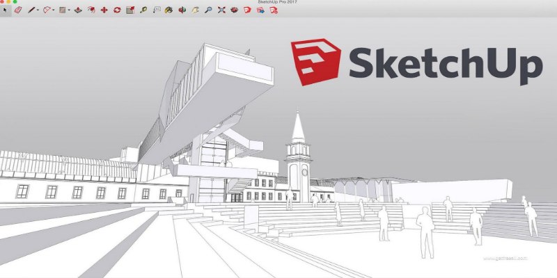 Các lệnh cơ bản trong Sketchup vẽ mô phỏng